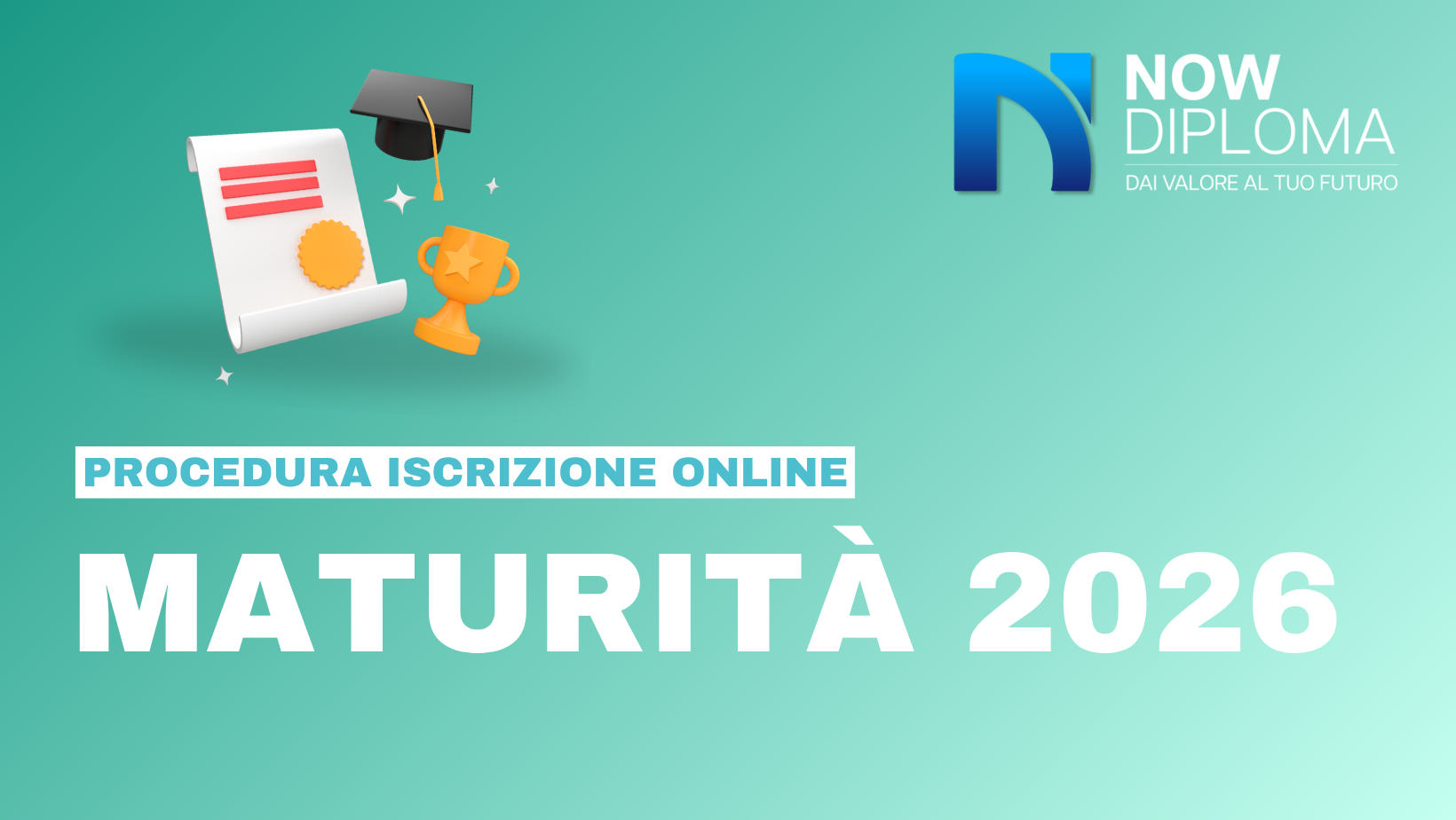 PROCEDURA ISCRIZIONE MATURITA’ 2026
