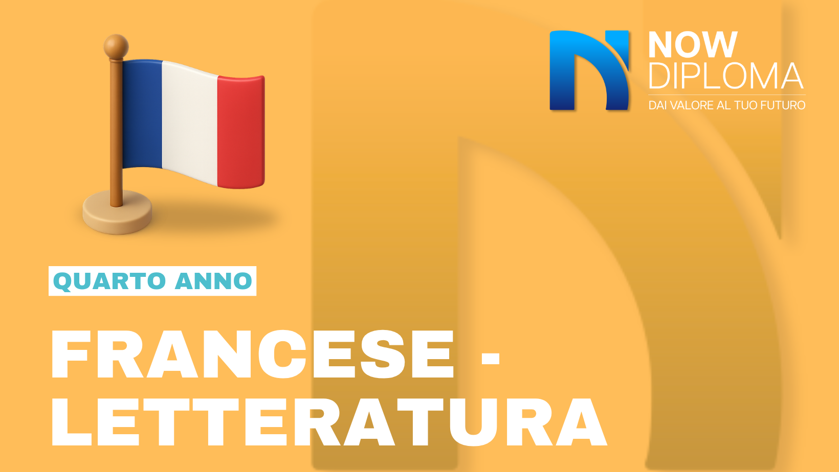 FRANCESE – Letteratura 4° Anno