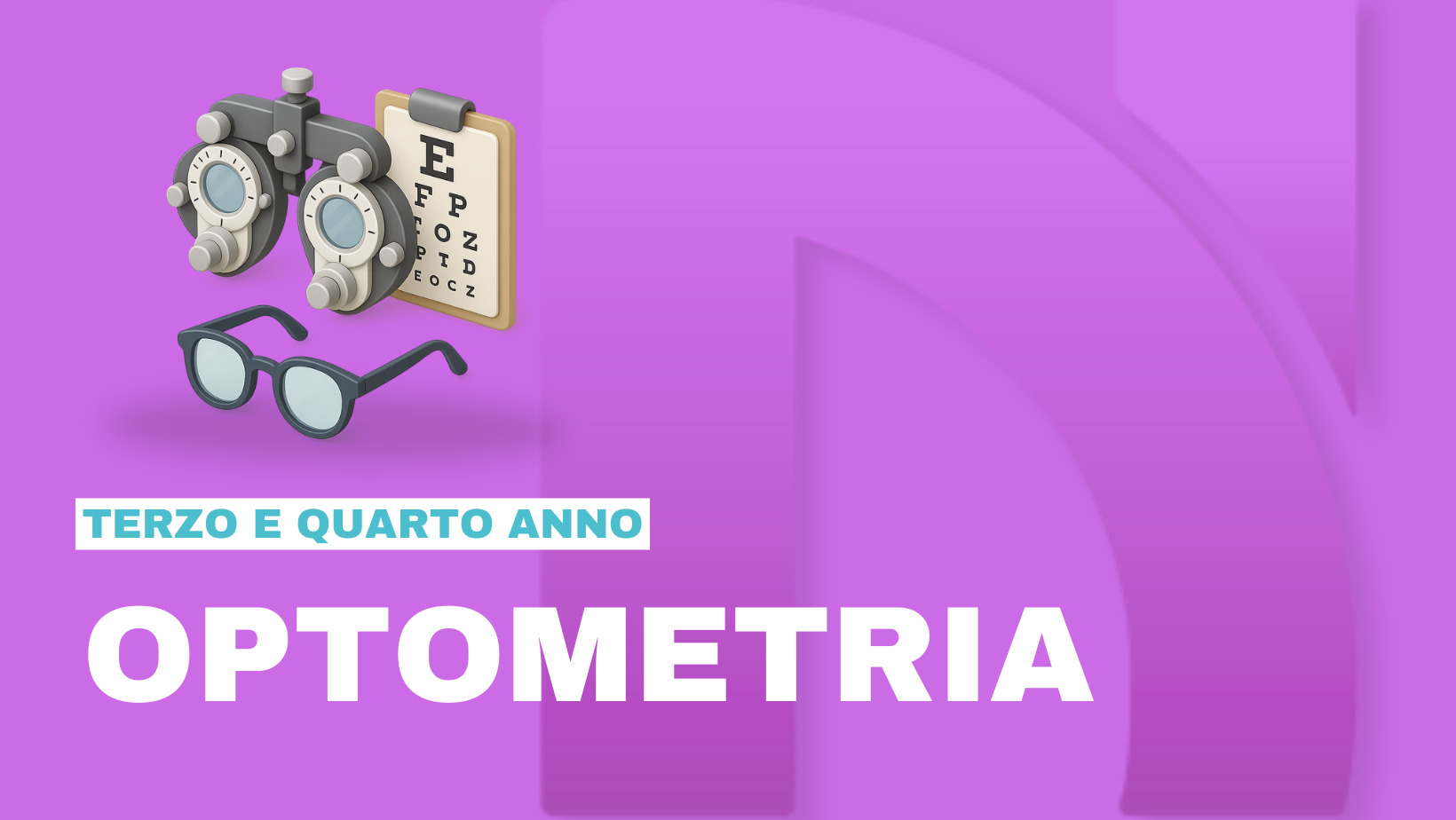 OPTOMETRIA 3° e 4° Anno