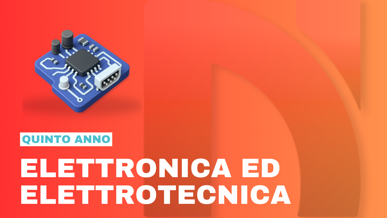 ELETTRONICA ED ELETTROTECNICA 5° Anno
