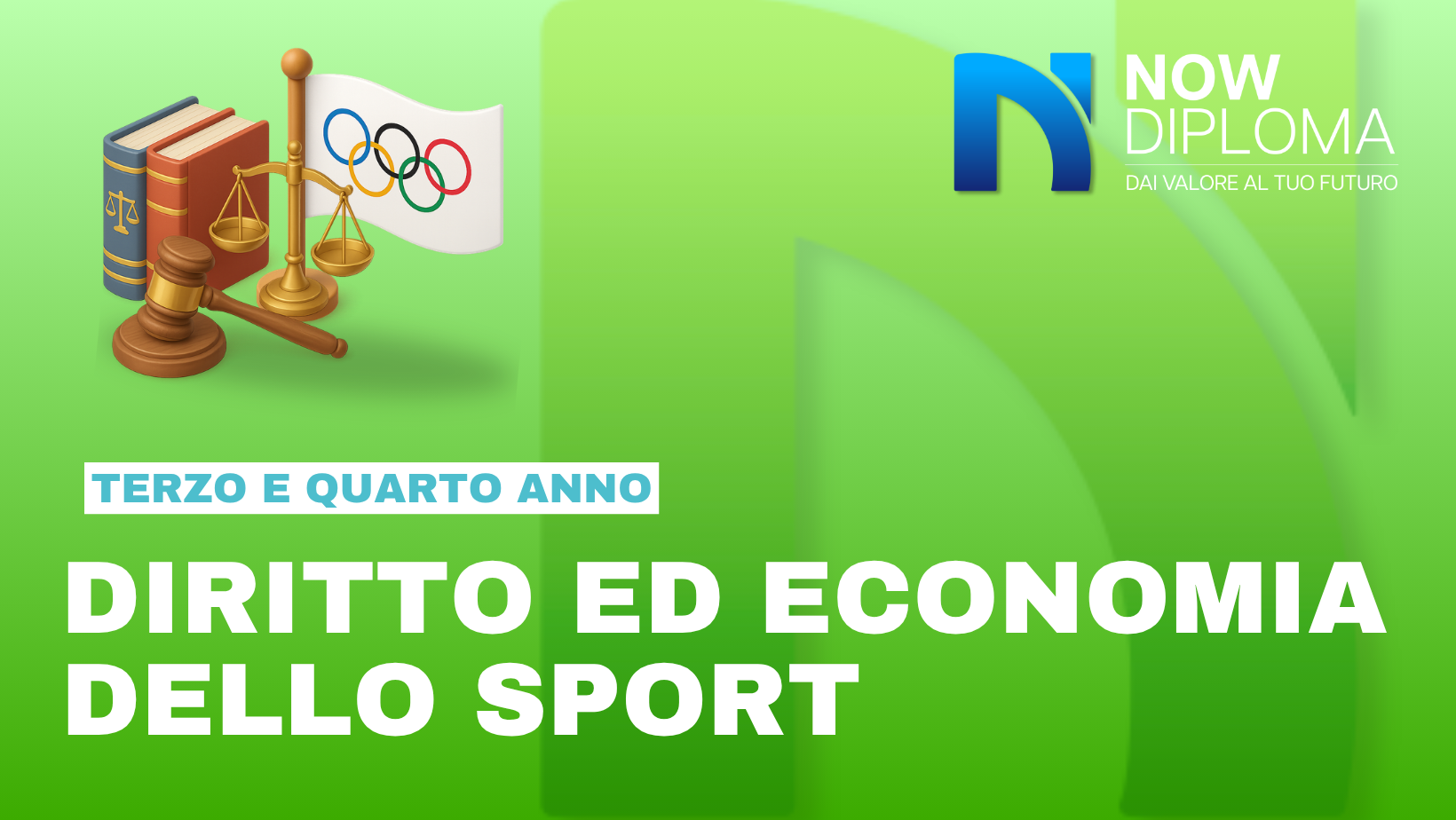DIRITTO ED ECONOMIA DELLO SPORT 3° E 4° Anno