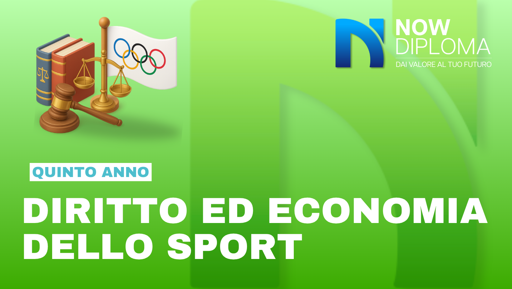 DIRITTO ED ECONOMIA DELLO SPORT 5° Anno