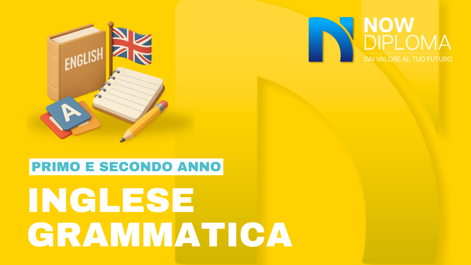 INGLESE – Grammatica 1° e 2° Anno