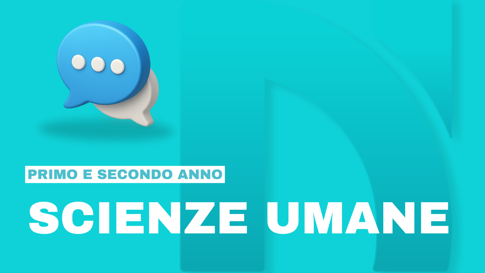 SCIENZE UMANE 1° E 2° Anno